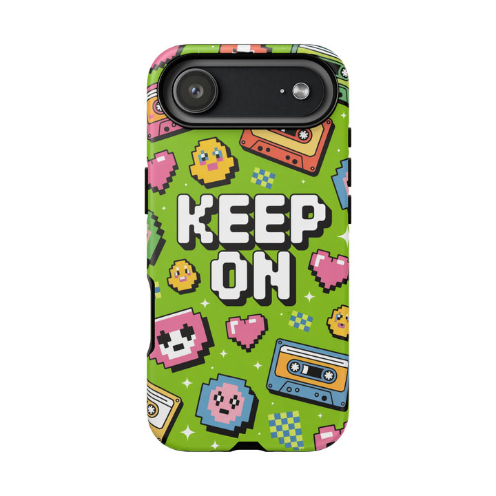 Tough Phone Case - Retro Green