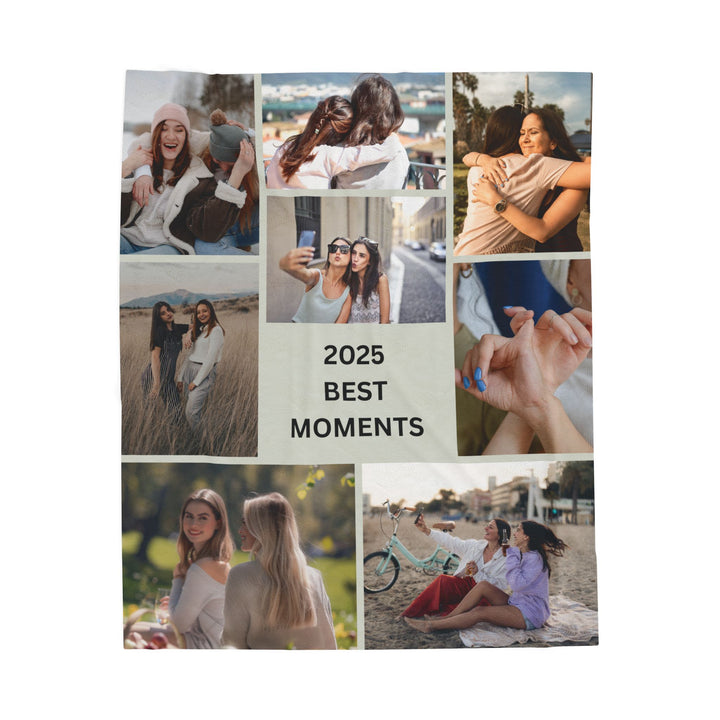 Personalized  Plush Blanket - Best Moment 2025