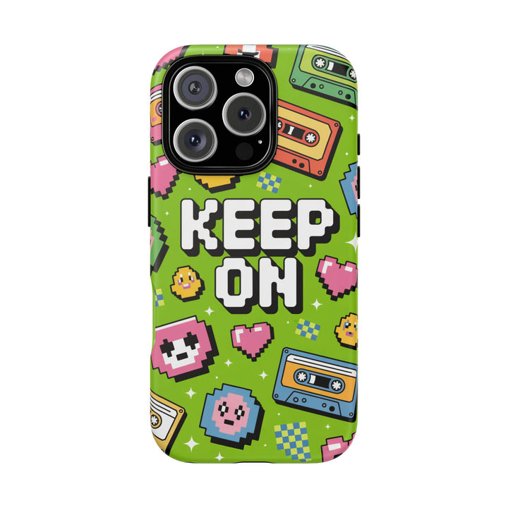 Tough Phone Case - Retro Green