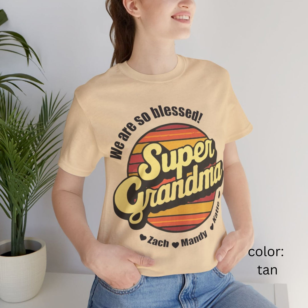 Super Grandma Retro T-Shirt