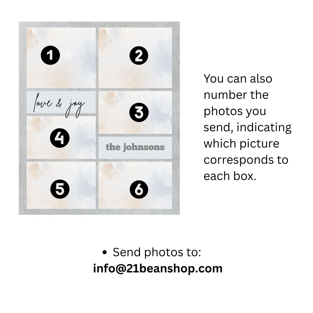 Personalized  Plush Blanket - Love And Joy