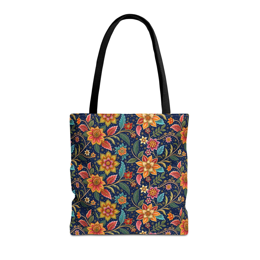 Batik Print Tote Bag -  Batik Flower 10