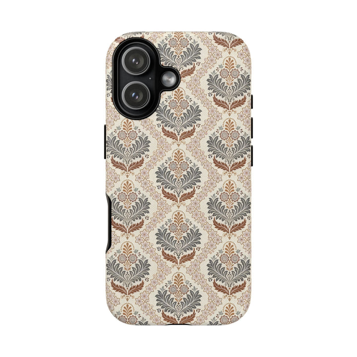 Modern Batik Pattern Tough Phone Cases Personalizable - Toile 1