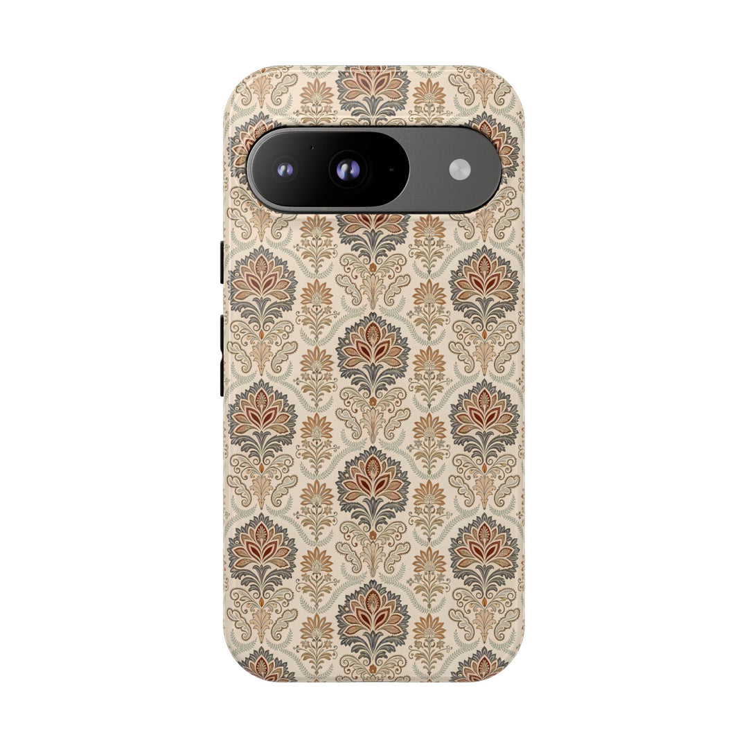 Modern Batik Pattern Tough Phone Cases Personalizable - Toile 11