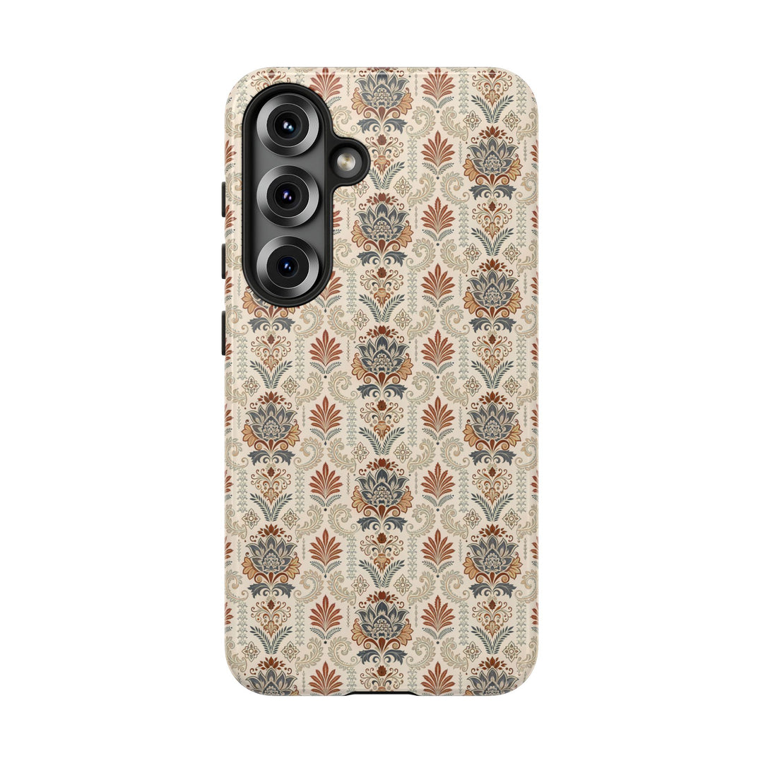 Modern Batik Pattern Tough Phone Cases Personalizable - Toile 2
