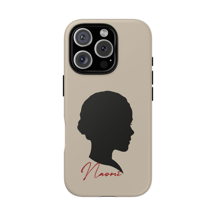 Custom Photo Silhouette On Tough Phone Case