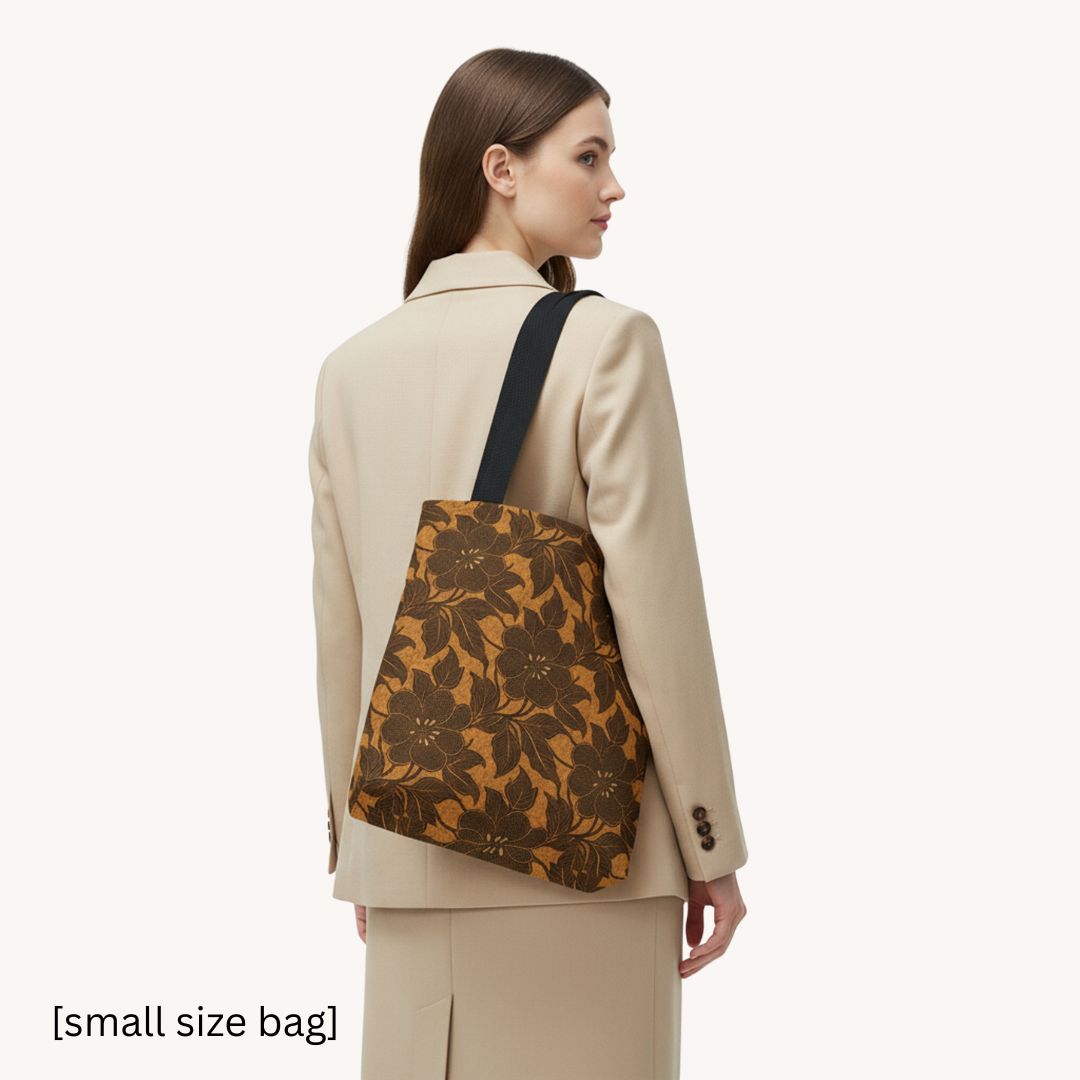 Batik Print Tote Bag -   Traditional Pattern 9