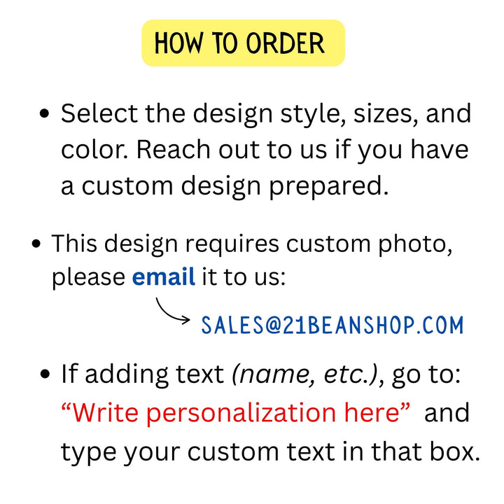 Custom Photo on Sweater