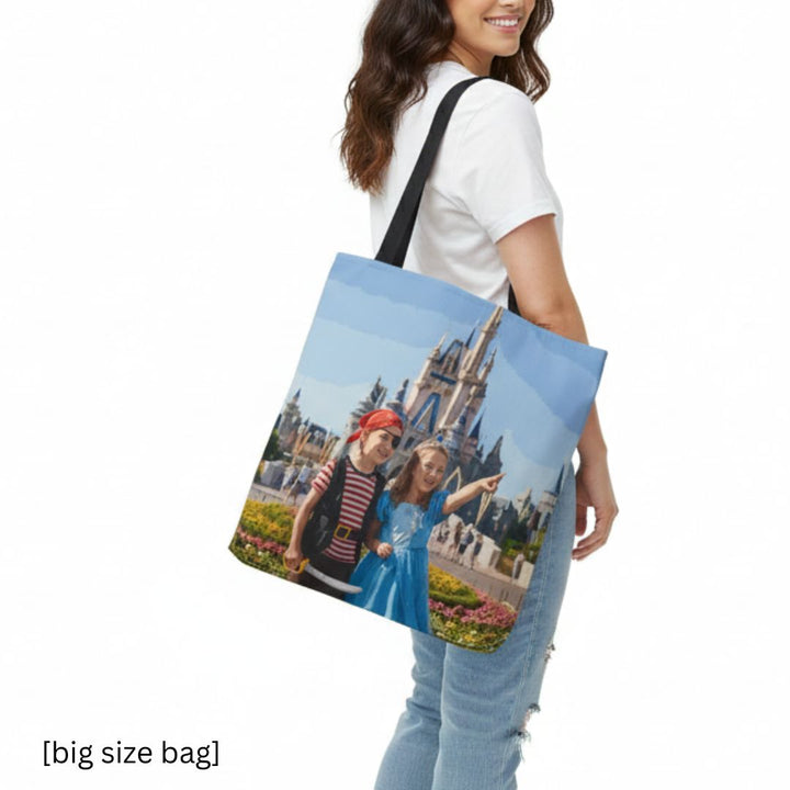 Custom Photo Full Print Tote Bag
