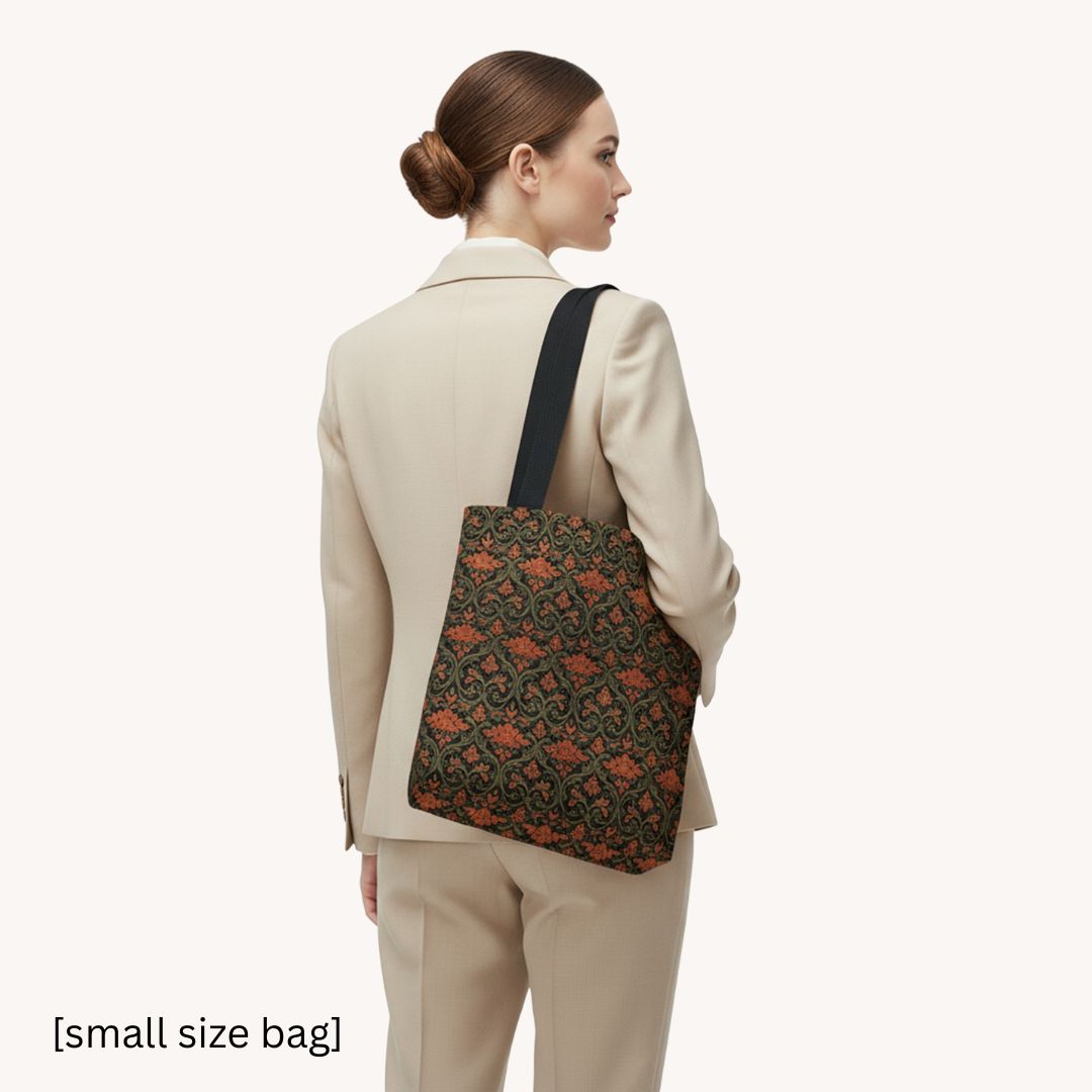 Batik Print Tote Bag -   Traditional Pattern 12