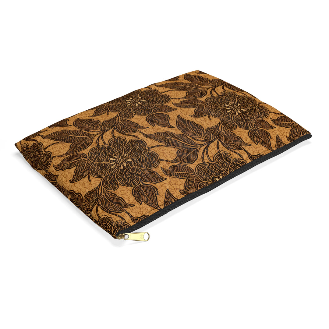 Batik Print Makeup And Accessory Pouch -  Traditional Pattern 9
