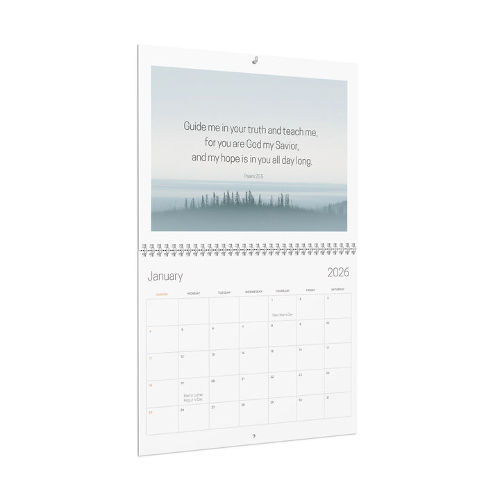 2026 Wall Calendar Abstract Landscape  - Personalized