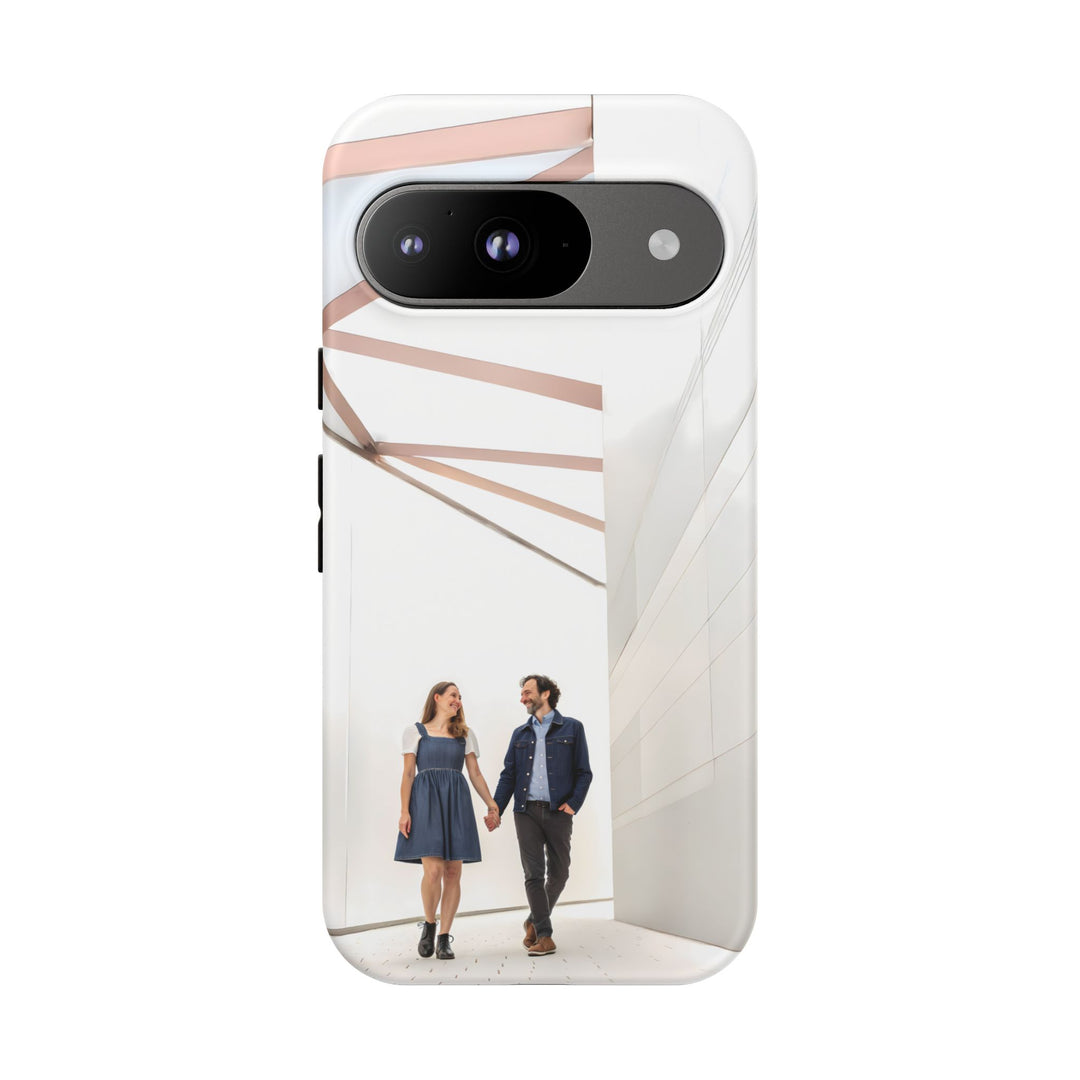 Though Phone Case With Photo -  Fine Art Style Custom Photo Phone Case