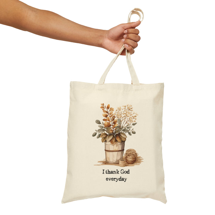 Thank God Everyday Cotton Canvas Tote Bag