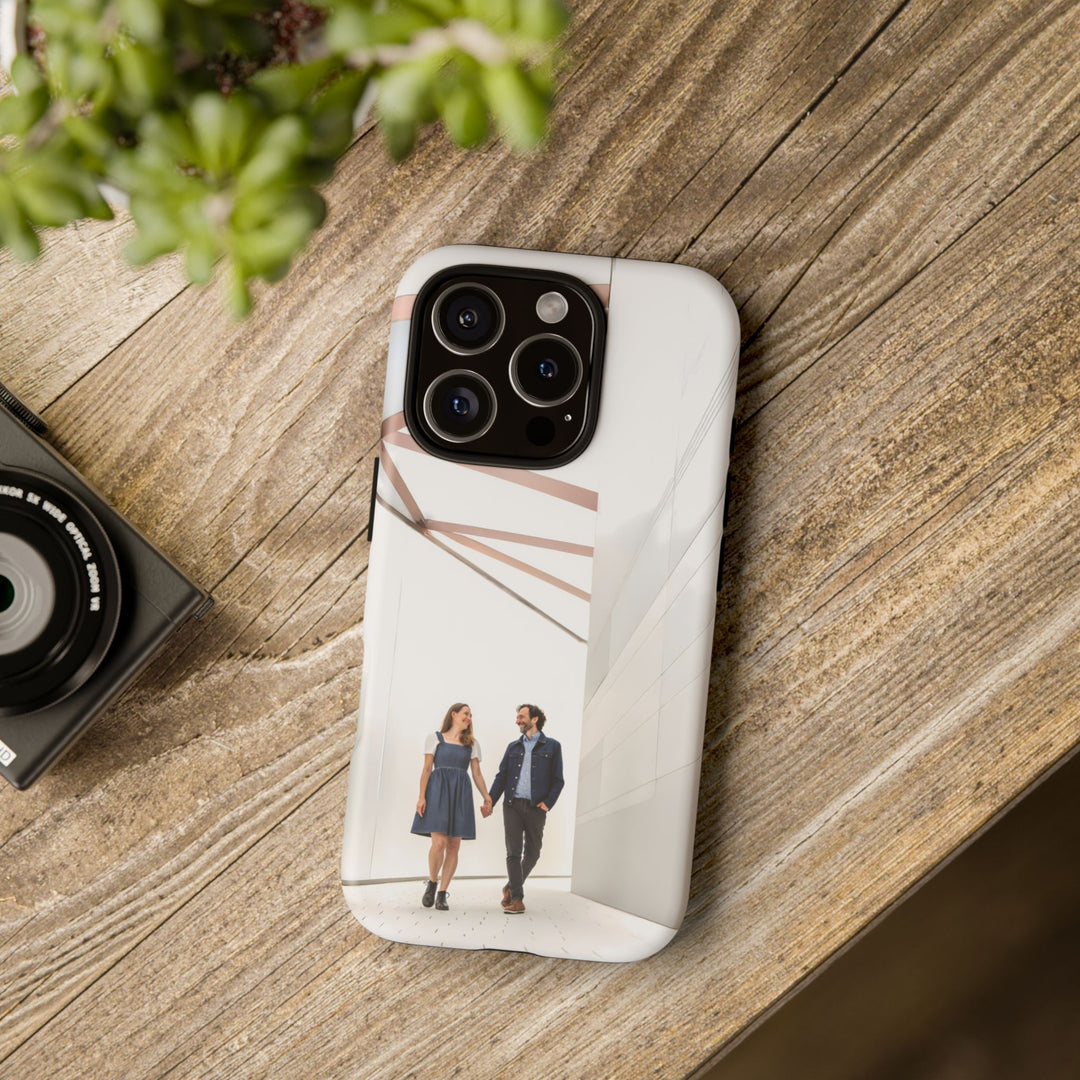 Though Phone Case With Photo -  Fine Art Style Custom Photo Phone Case