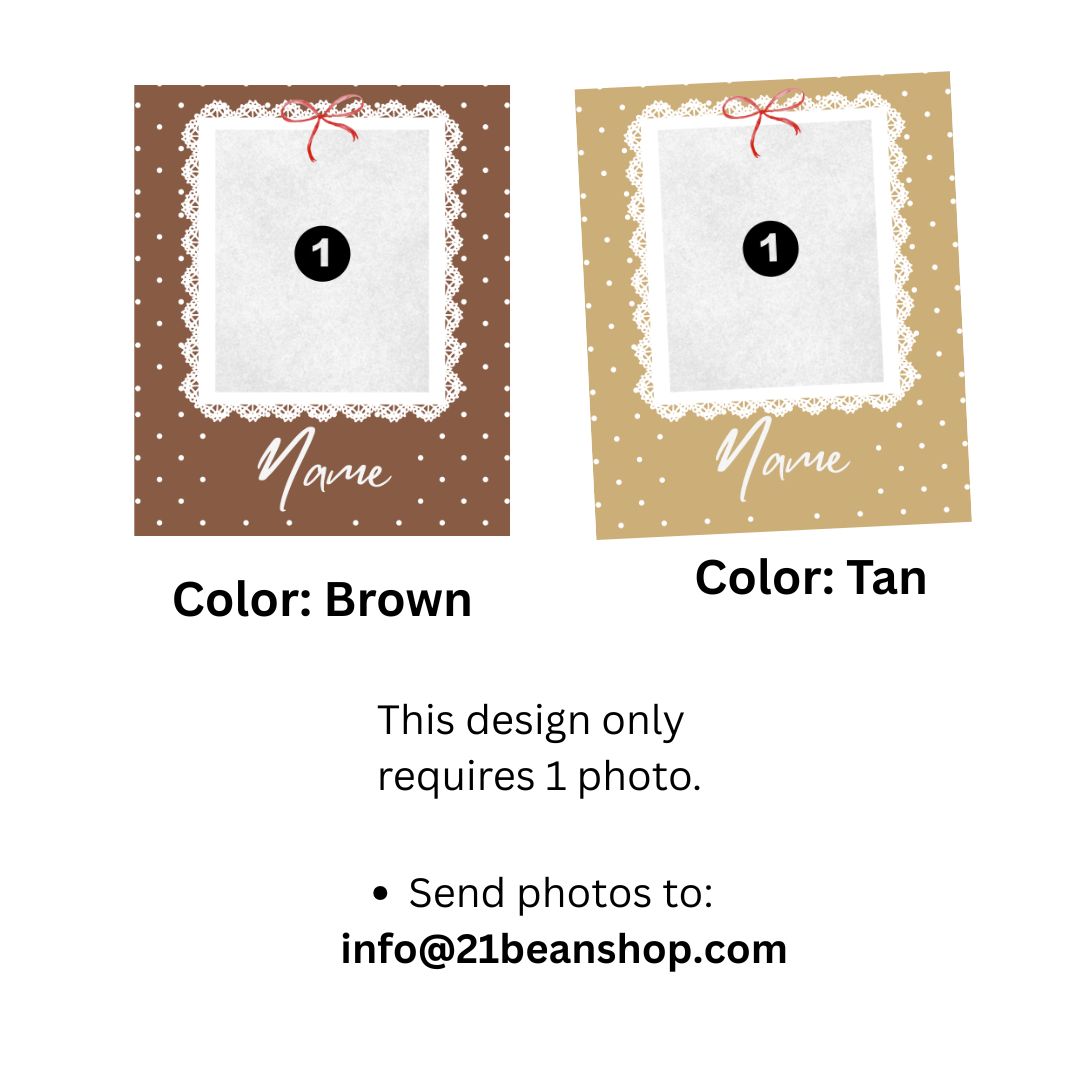 Personalized  Plush Blanket - Girly Frame