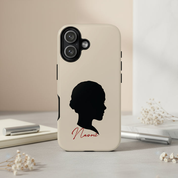 Custom Photo Silhouette On Tough Phone Case
