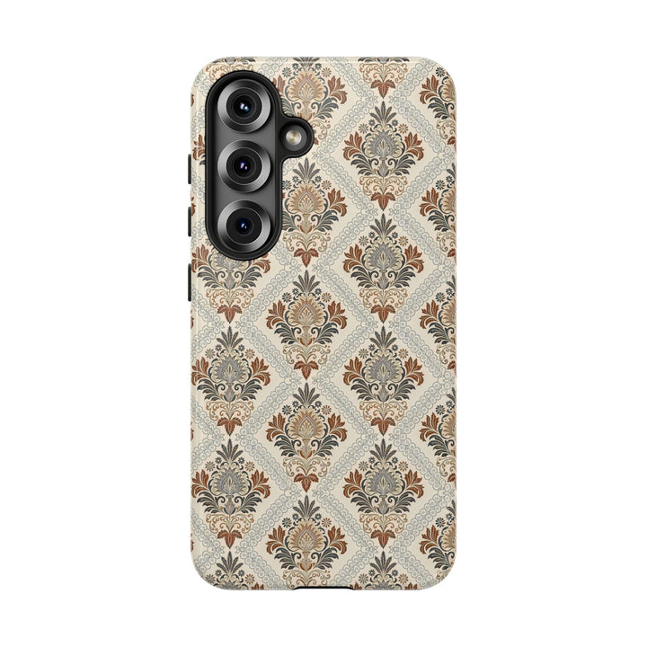 Modern Batik Pattern Tough Phone Cases Personalizable - Toile 3