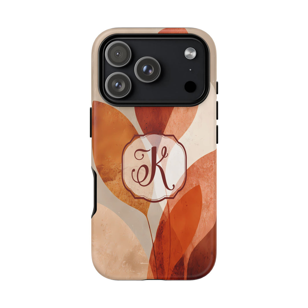 Personalized Tough Phone Case - Fall Floral