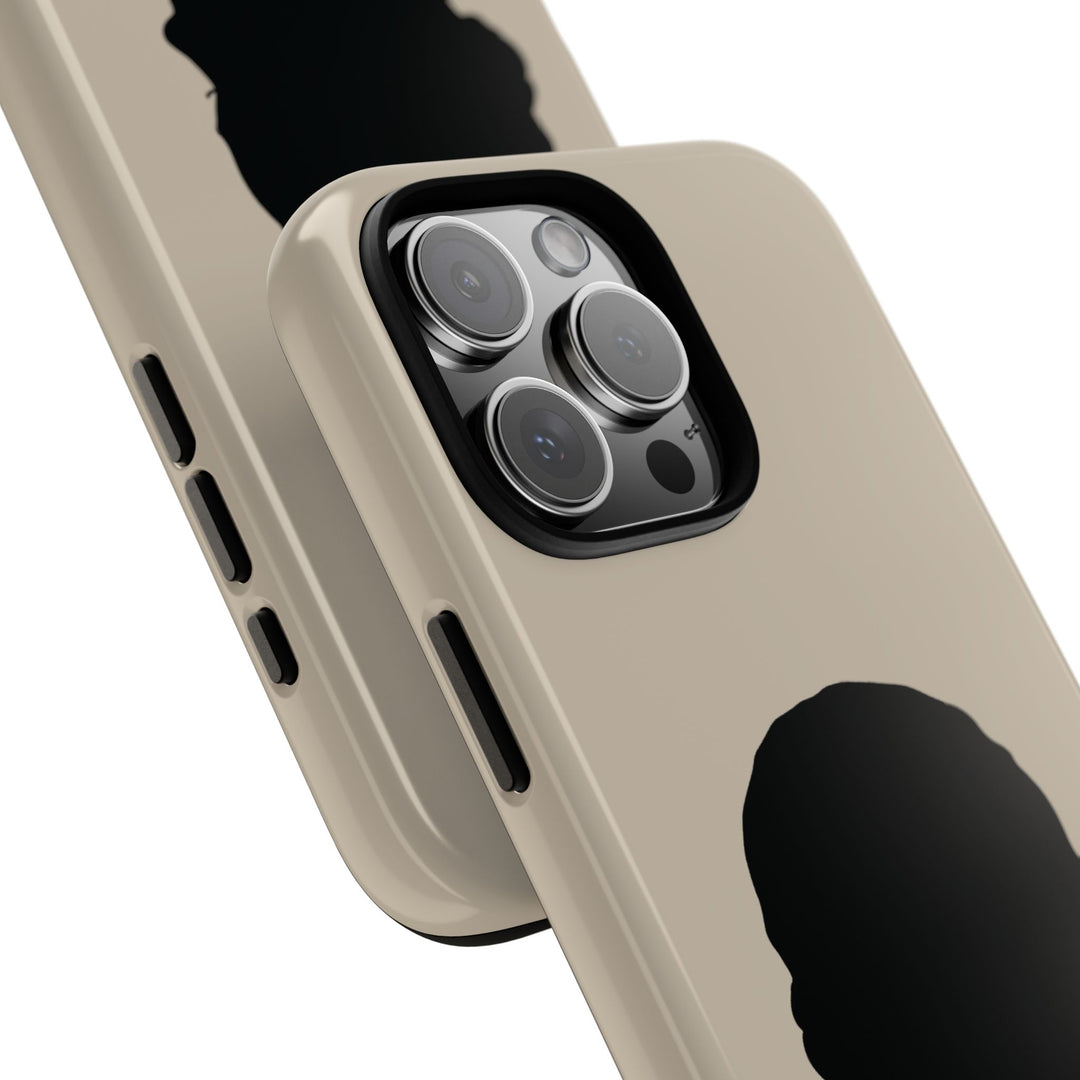 Custom Photo Silhouette On Tough Phone Case