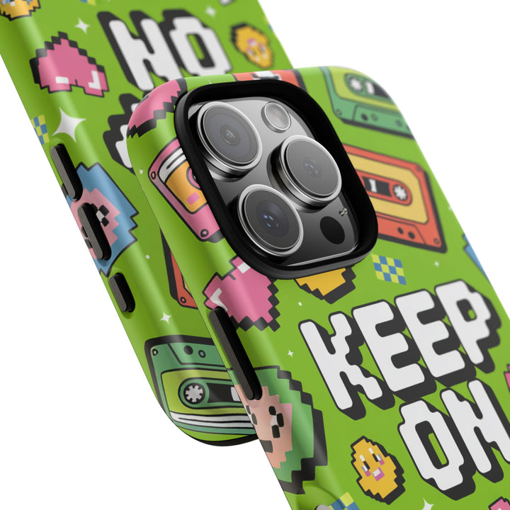 Tough Phone Case - Retro Green