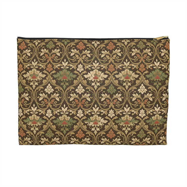 Batik Print Makeup And Accessory Pouch -  Traditional Pattern 11