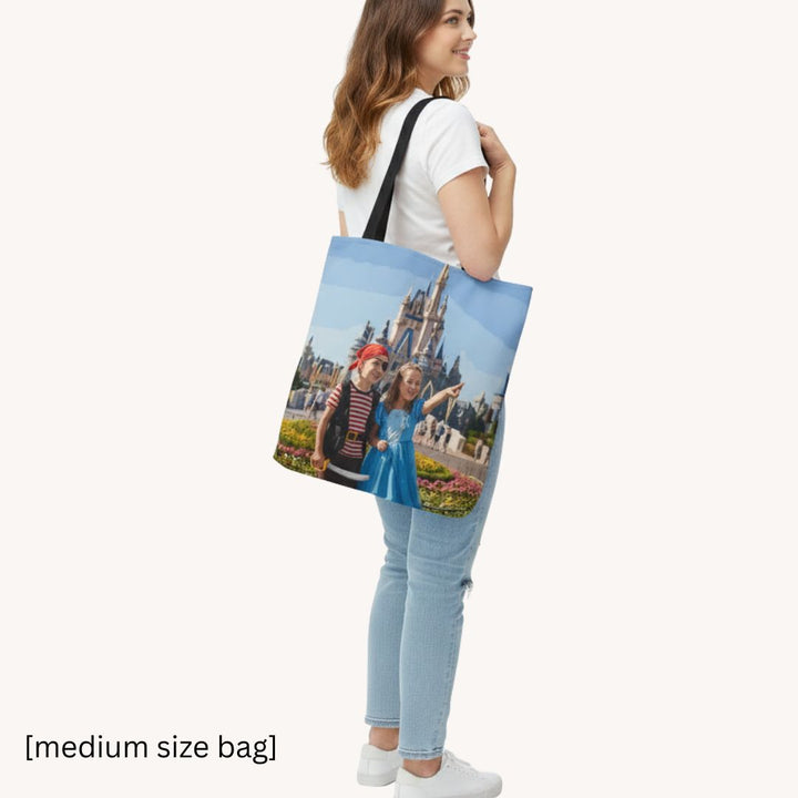 Custom Photo Full Print Tote Bag