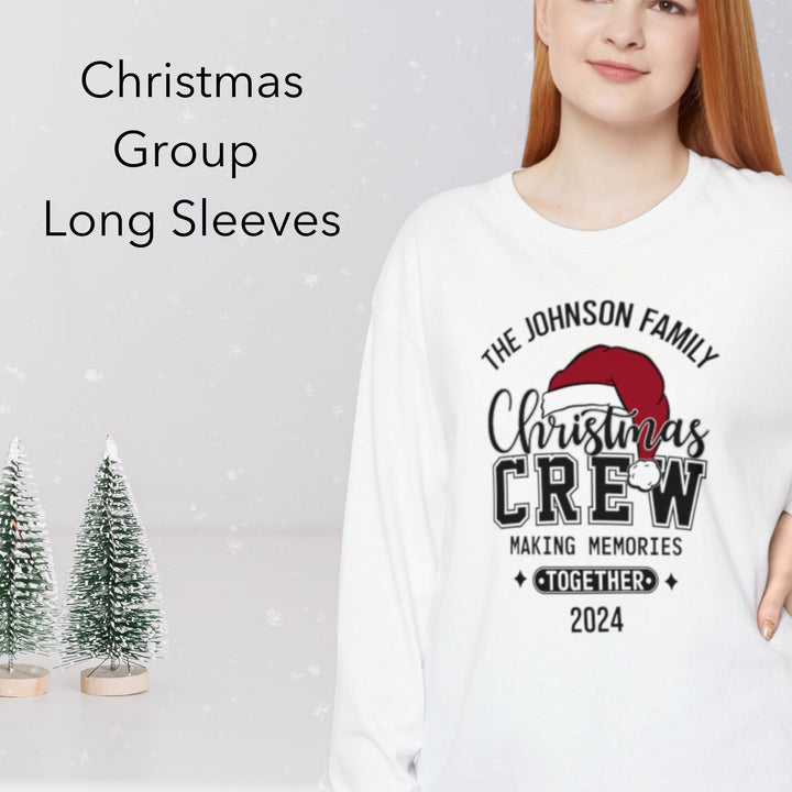 Group Shirts - Christmas Crew Long Sleeves