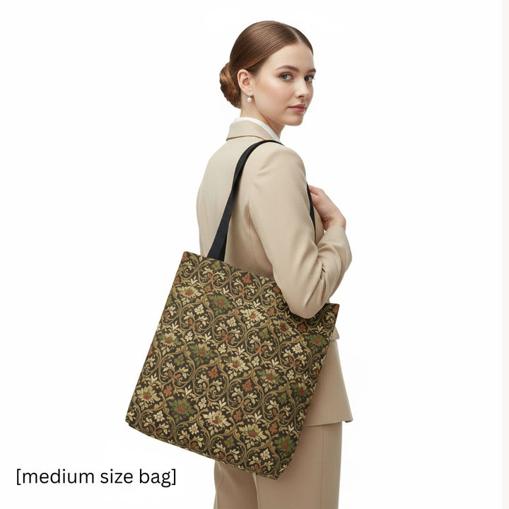Batik Print Tote Bag -   Traditional Pattern 11