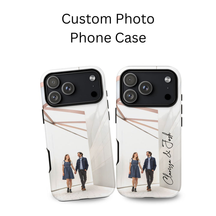 Though Phone Case With Photo -  Fine Art Style Custom Photo Phone Case