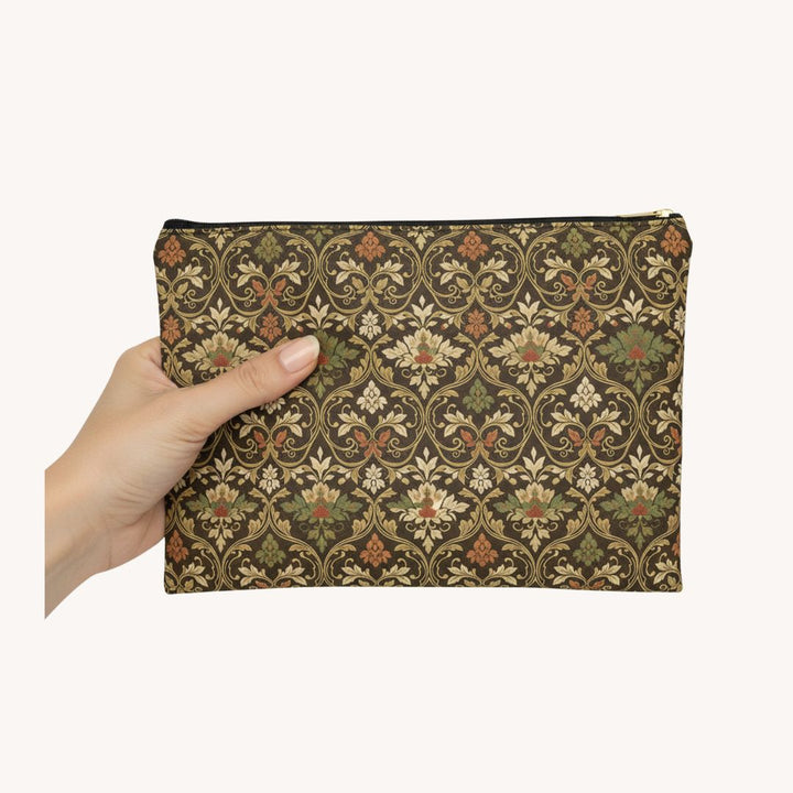 Batik Print Makeup And Accessory Pouch -  Traditional Pattern 11