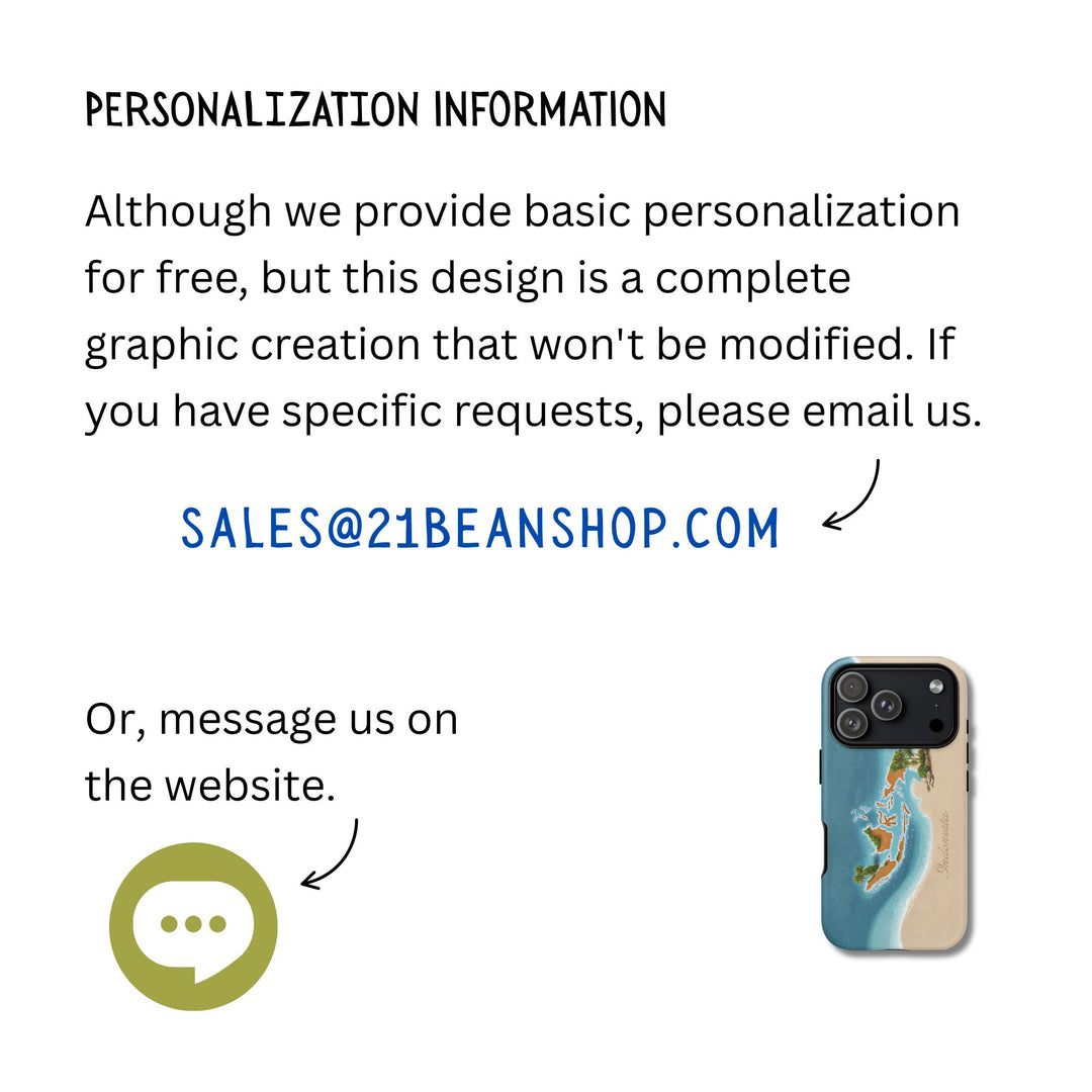 Though Phone Case - Indonesian Archipelago