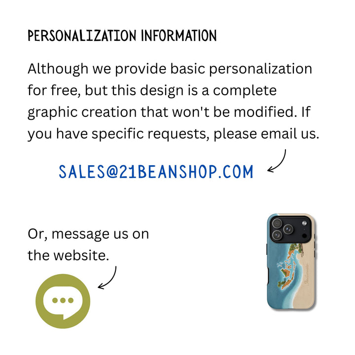 Though Phone Case - Indonesian Archipelago