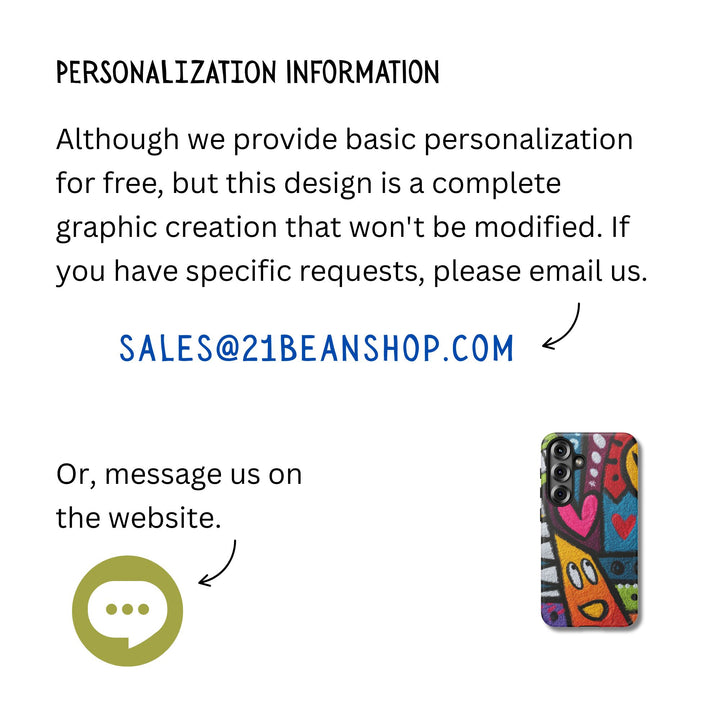 Though Phone Case Quirky Design