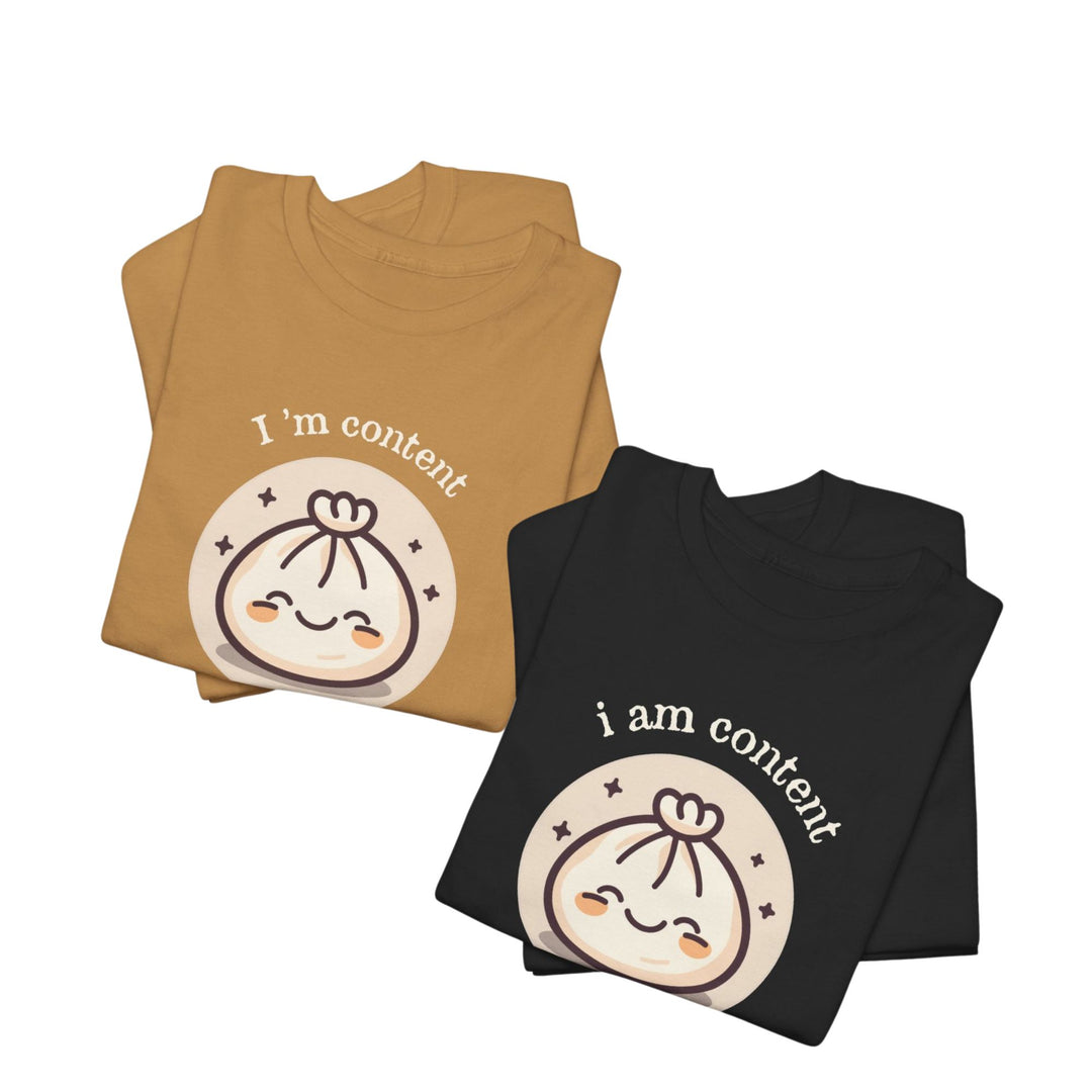 Fun T-Shirt MarketPlace Edition - Bao Dumpling I Am Content