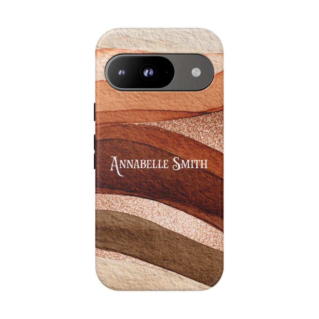 Personalized Tough Phone Case Rose Gold 1