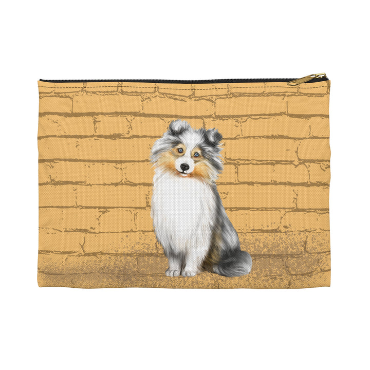 Collie In The City Versatile Pouch