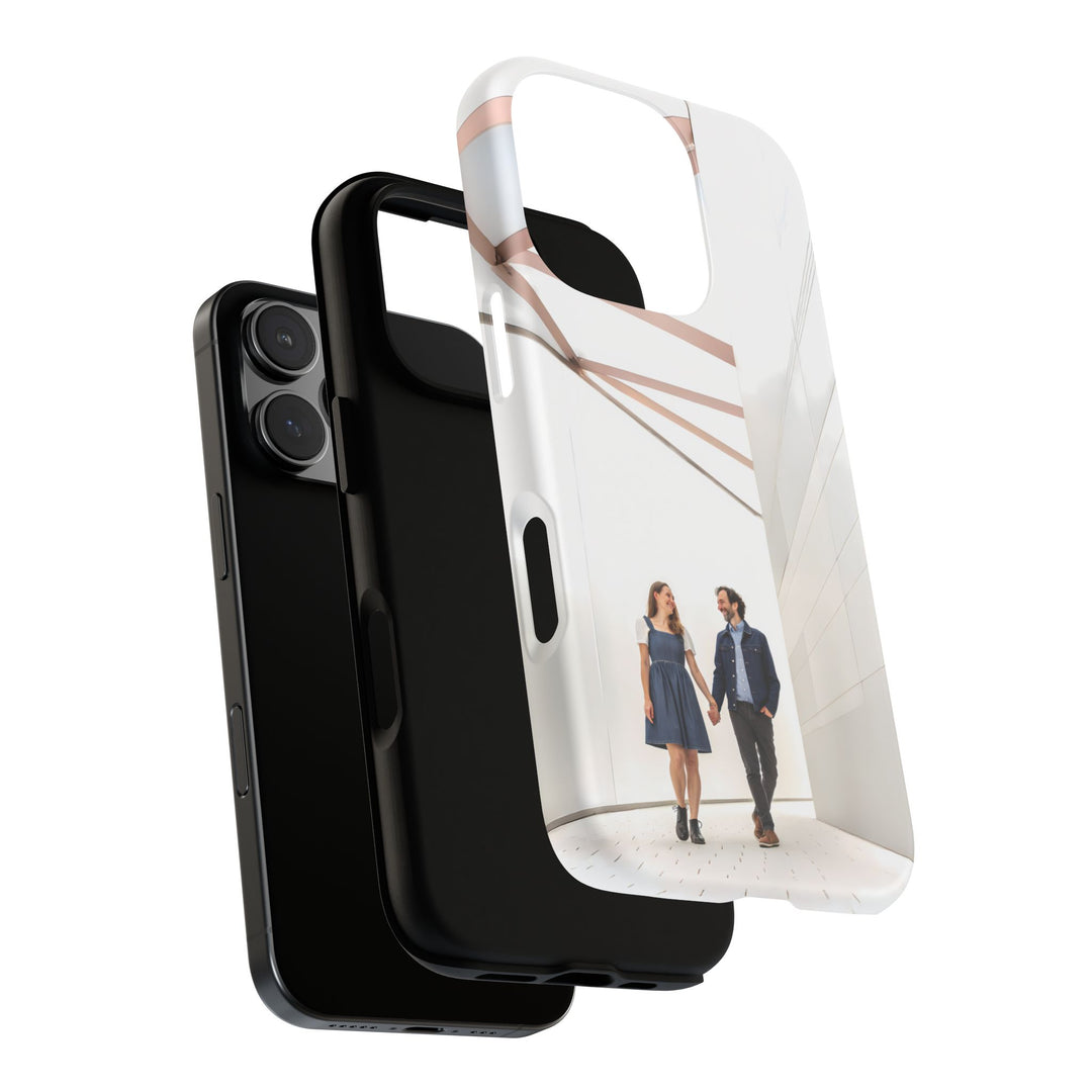 Though Phone Case With Photo -  Fine Art Style Custom Photo Phone Case