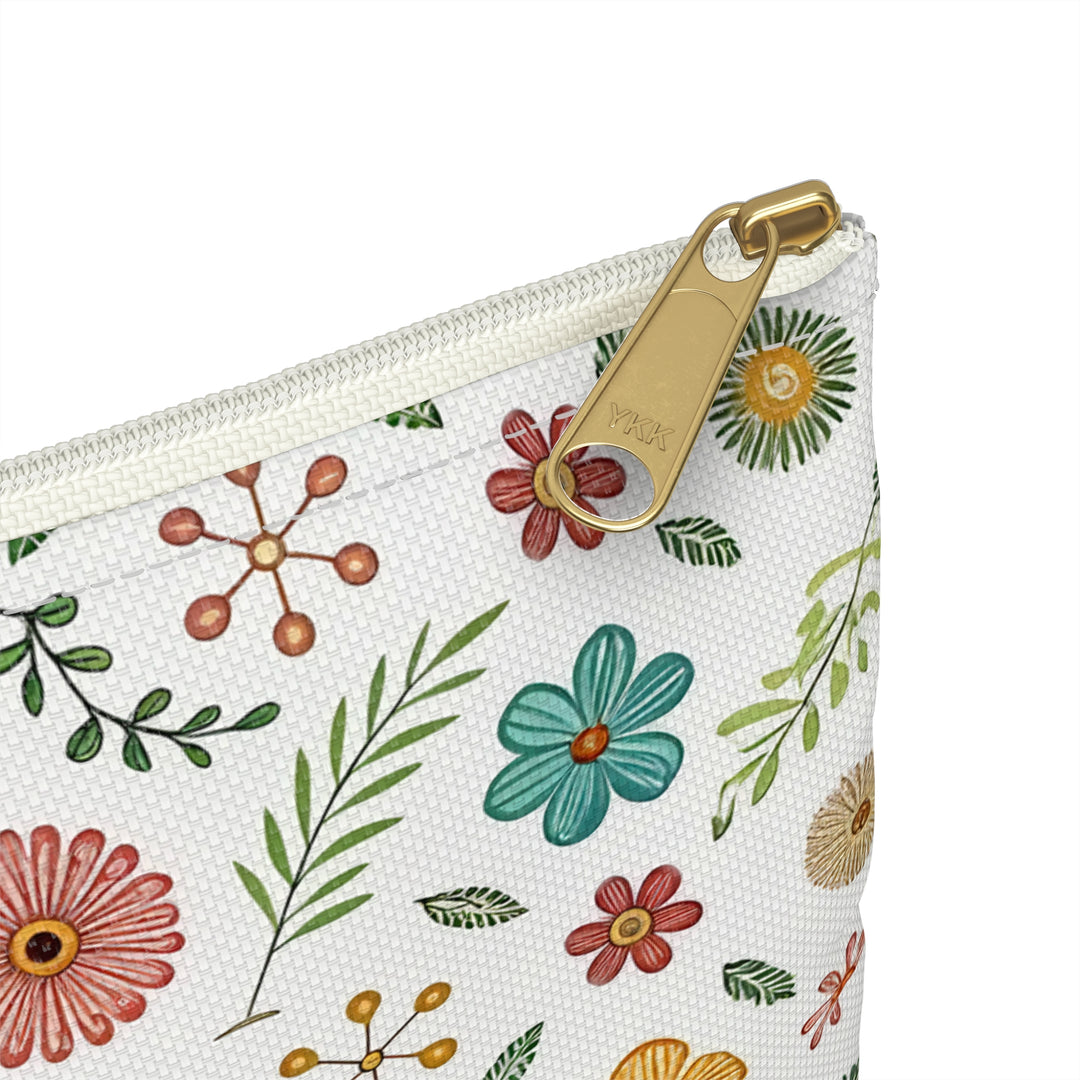 Copy of Floral Accessory Pouch - Boho Style Organizer for Makeup, Travel, Gifts, and Daily Essentials
