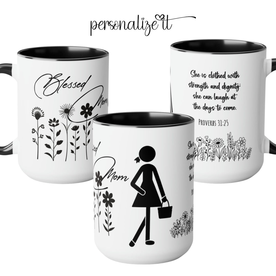 Blessed Mother's Day Mug With Scripture