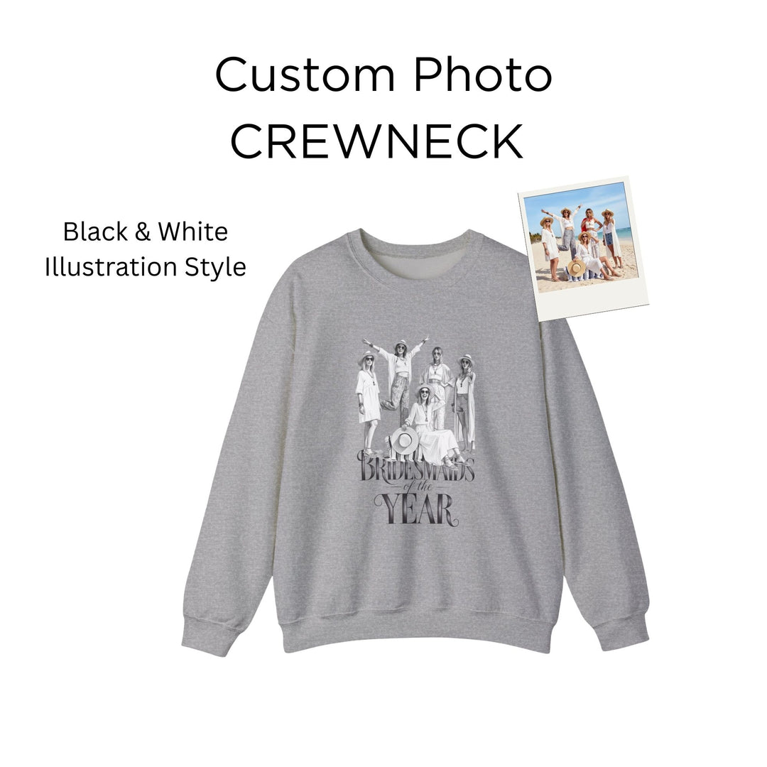 Custom Photo on Sweater
