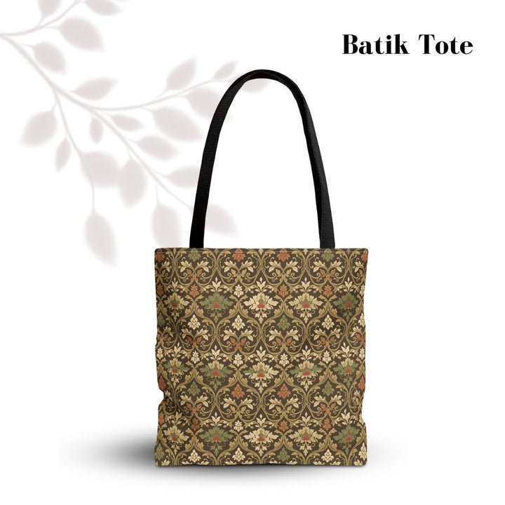 Batik Print Tote Bag -   Traditional Pattern 11