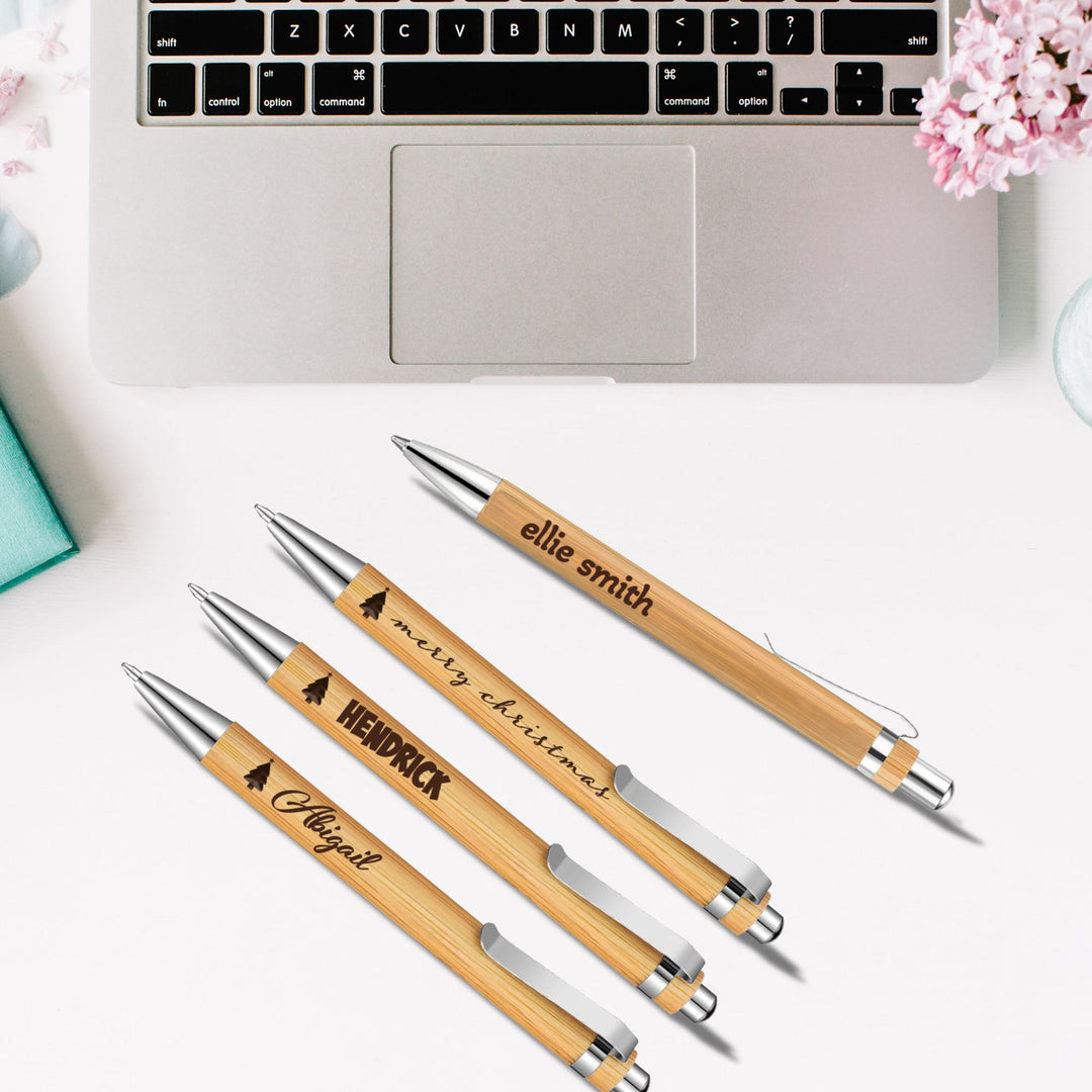 Personalized Bamboo Pens