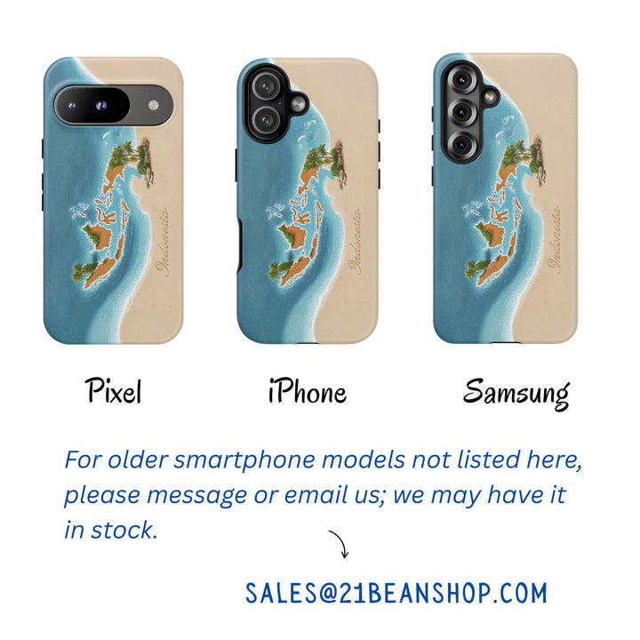 Though Phone Case - Indonesian Archipelago