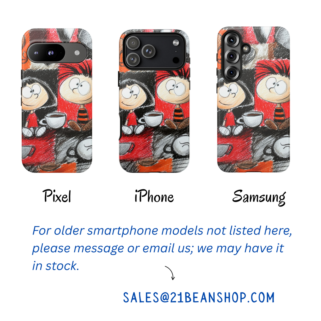 Though Phone Case Cartoon Style