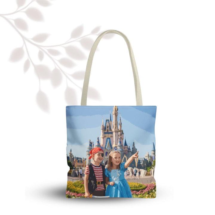Custom Photo Full Print Tote Bag