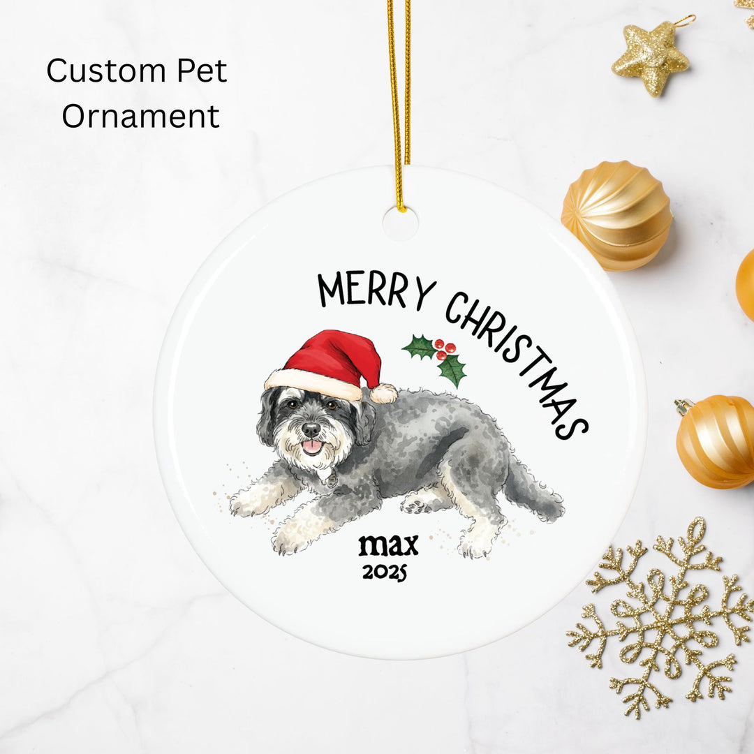 Personalized Pet Photo Christmas Ornament: Pet Picture Ornament