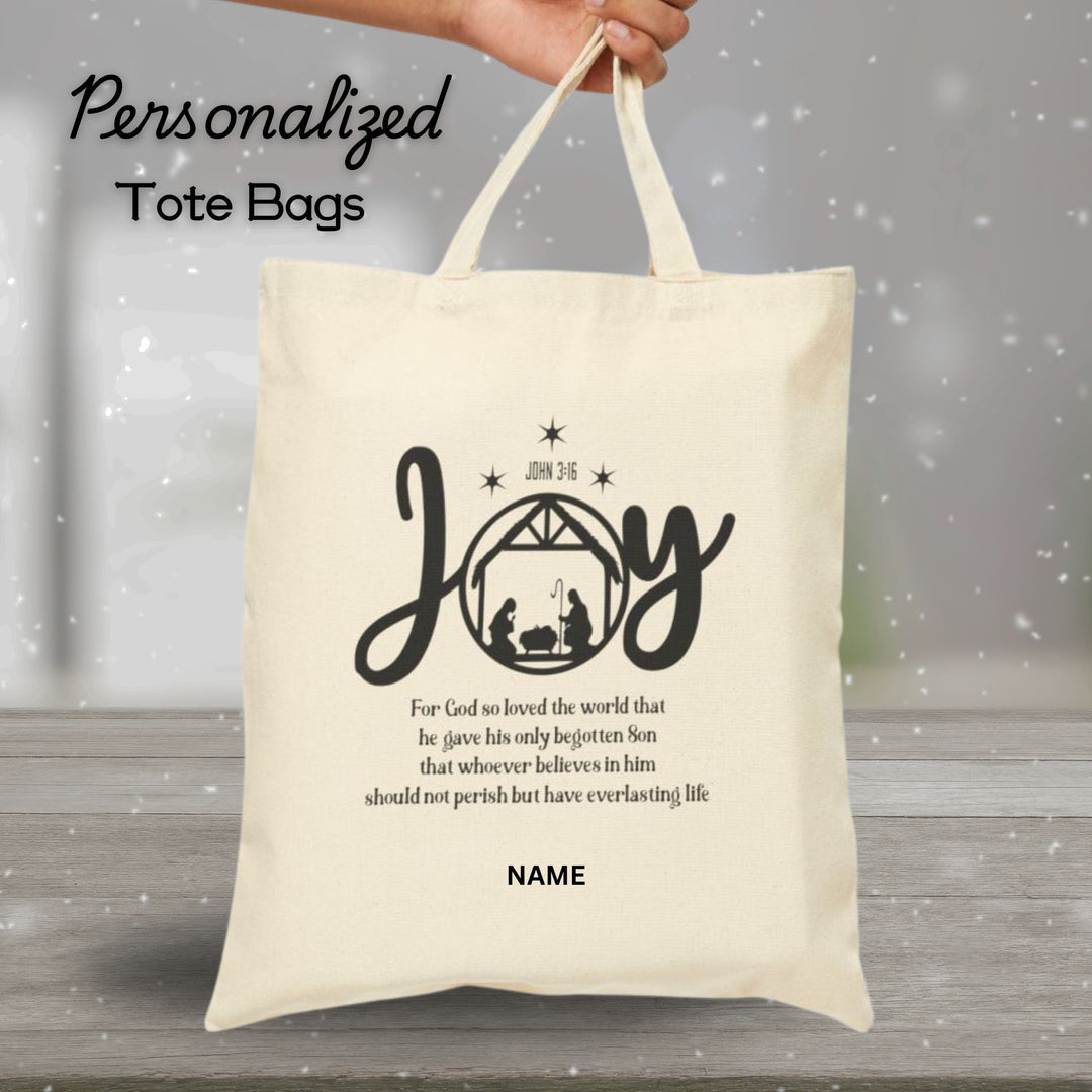 Personalized Group Holiday Tote Bags (Copy)