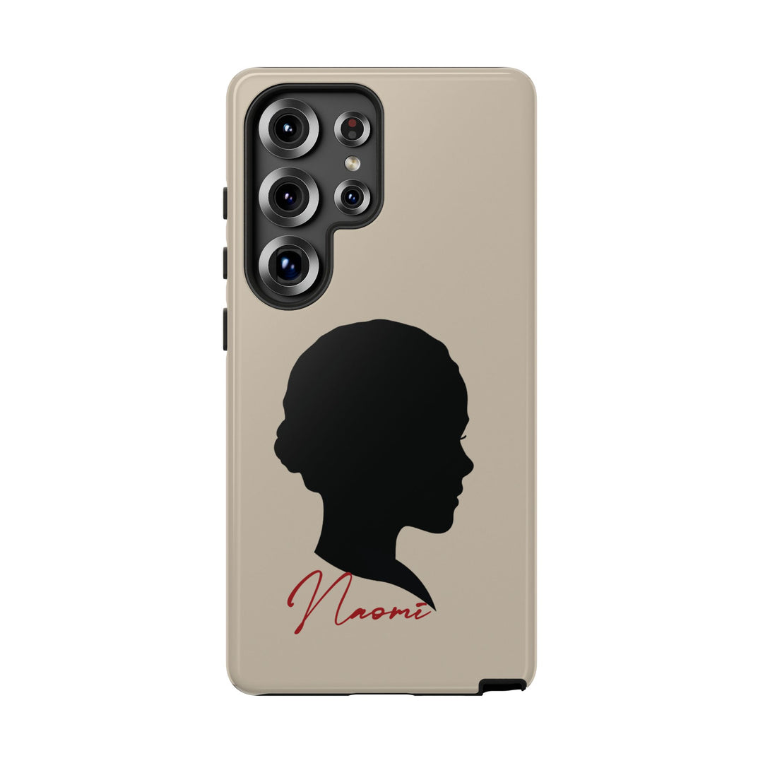 Custom Photo Silhouette On Tough Phone Case