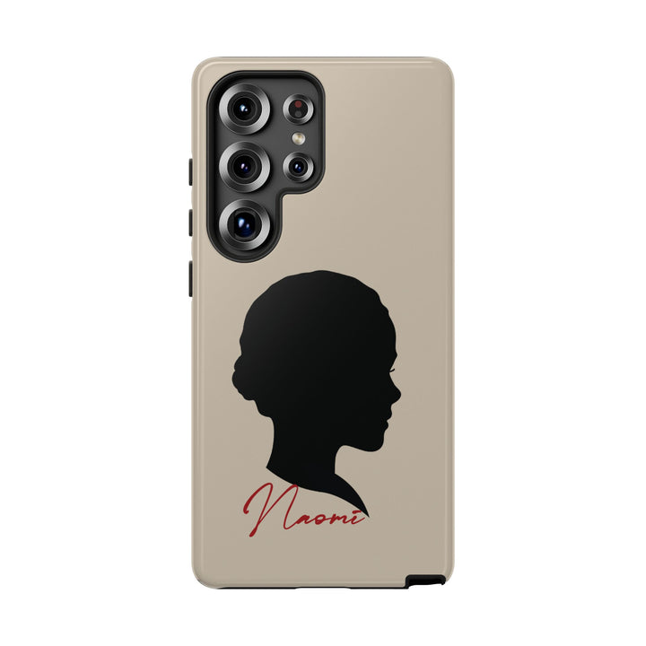 Custom Photo Silhouette On Tough Phone Case